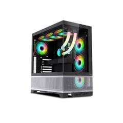 CASE MIK LUMINE GAMING BLACK 4 FAN