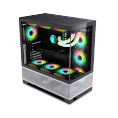 CASE MIK LUMINE GAMING BLACK 4 FAN