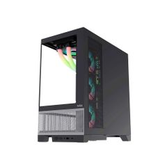 CASE MIK LUMINE GAMING BLACK 4 FAN