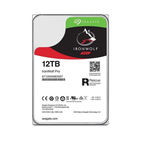 HDD SEAGATE IRONWOLF PRO 12TB 7200RPM