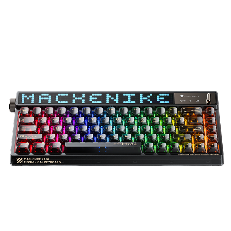Bàn Phím Cơ Machenike KT68 Pro Mechanical Black Gaming