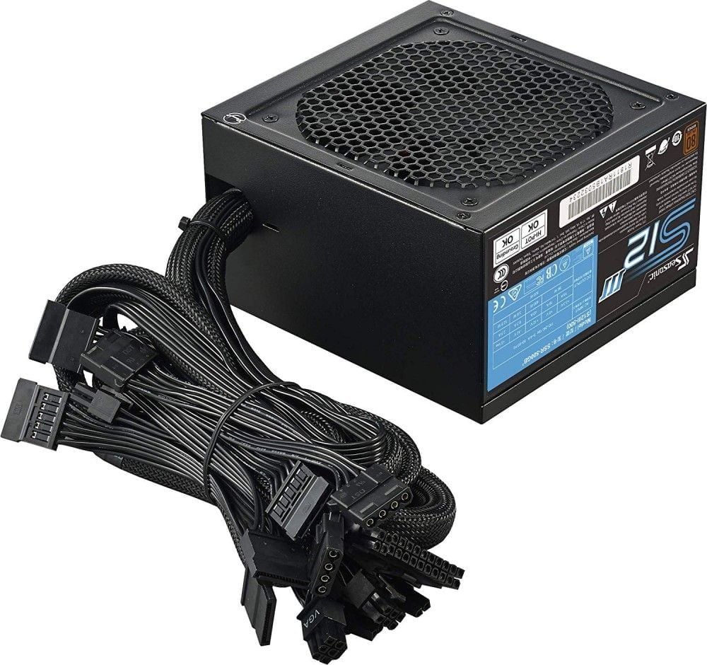 NGUỒN SEASONIC 500W S12III - 500 - 80PLUS BRONZE
