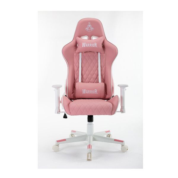 GHẾ GAMING WARRIOR GAMING CHAIR - RAIDER SERIES - WGC206 -WHITE/PINK