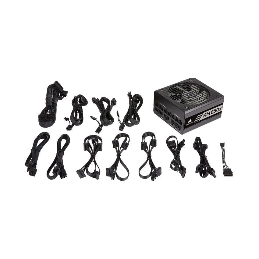 Nguồn máy tính CORSAIR RM850X 850W - 80 PLUS GOLD - FULL MODULAR