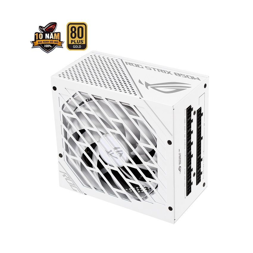 Nguồn máy tính ASUS ROG STRIX 850G 850W WHITE EDITION - 80 PLUS GOLD - FULL MODULAR