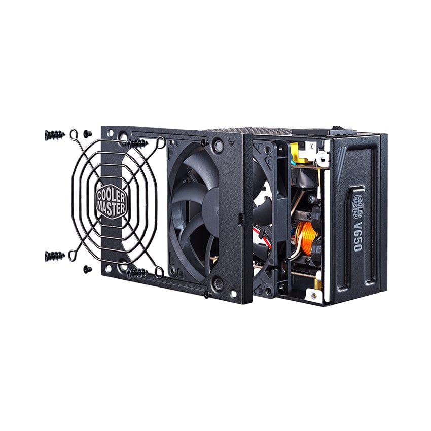 Nguồn máy tính COOLERMASTER V650 650W SFX - 80 PLUS GOLD - FULL MODULAR