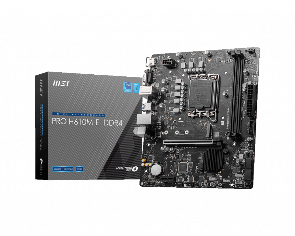 Main H610M-E MSI PRO