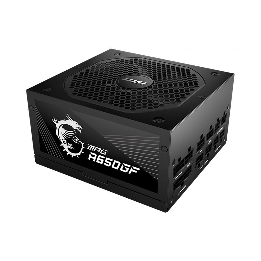Nguồn máy tính MSI MPG A650GF 650W - 80 PLUS GOLD - FULL MODULAR