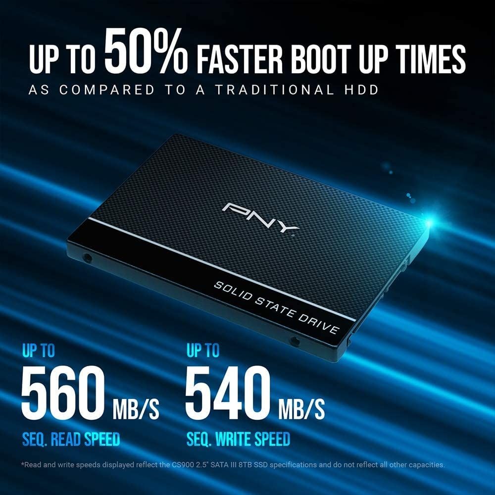 SSD PNY CS900 250GB (SSD7CS900-250-RB)