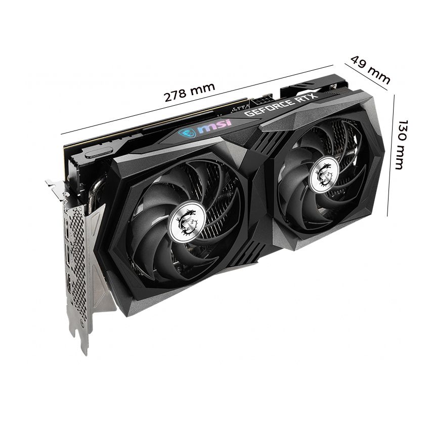 Card màn hình RTX 3050 MSI GAMING X 8G