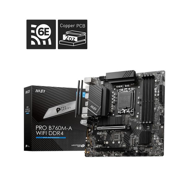 Mainboard MSI PRO B760M-A WIFI DDR4