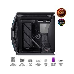 Case ASUS ROG Hyperion GR701 ( Full Tower/ Màu Đen)