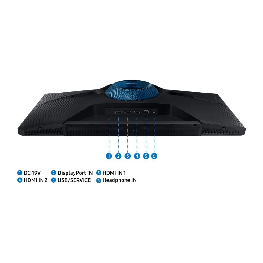 Màn hình Gaming 2K Samsung Odyssey G5 LS27CG510EEXXV (27 inch/QHD/VA/165Hz/1ms)