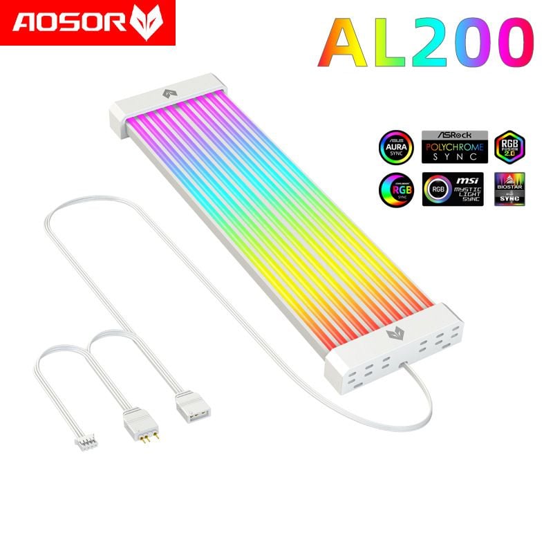 Combo Dây Nguồn Cover 24pin Coolmoon Aosor AL200+ AL300 ARGB