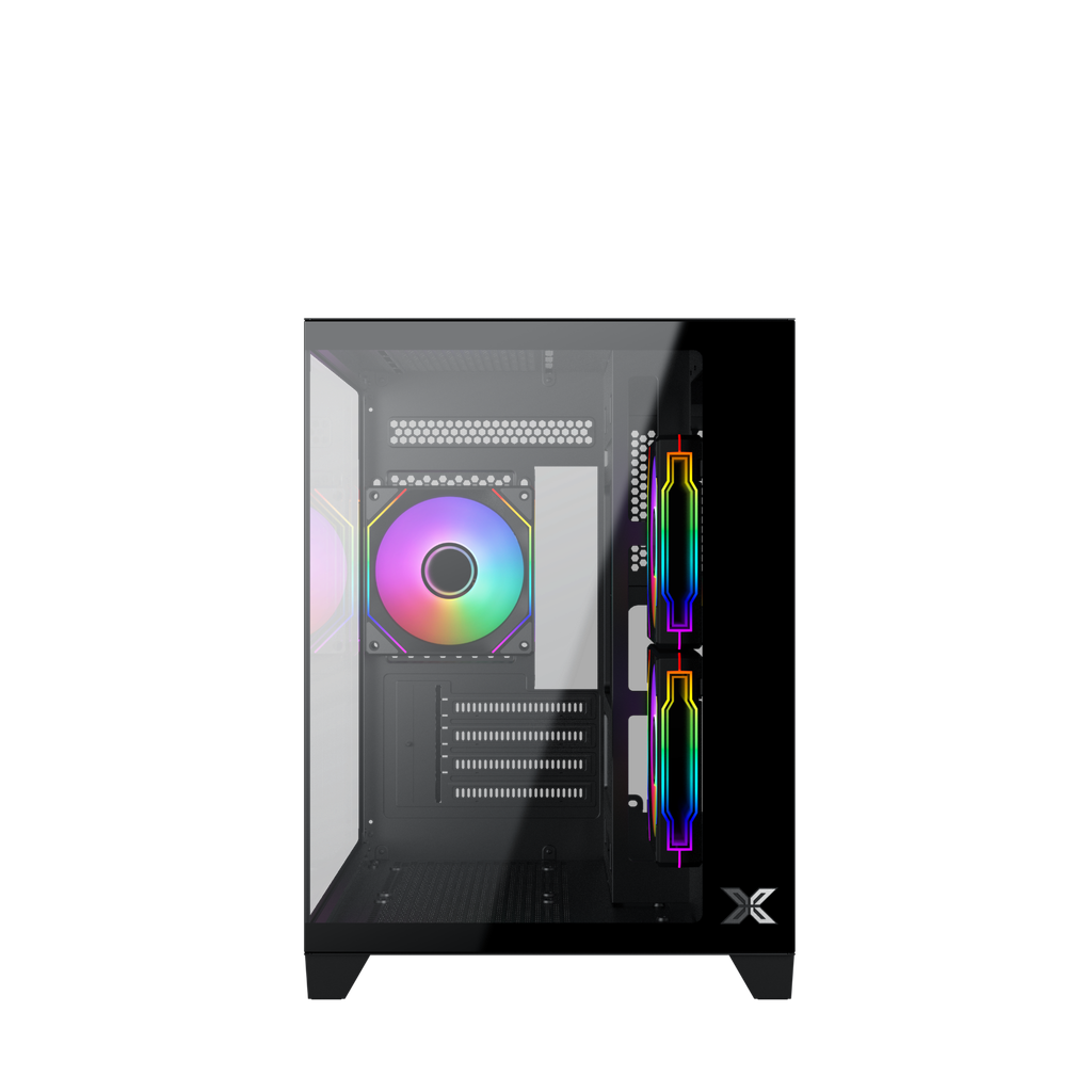 CASE Xigmatek AQUA M NANO 3GF (3 FAN) M-ATX