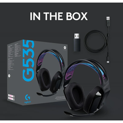 Tai Nghe Logitech G535 Wireless Black