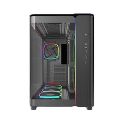 Case Montech King 95 Pro - Đen | Sẵn 6 fan ARGB