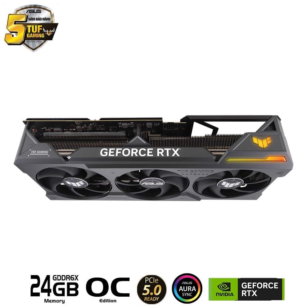 Card màn hình ASUS TUF Gaming GeForce RTX 4090 OC 24GB