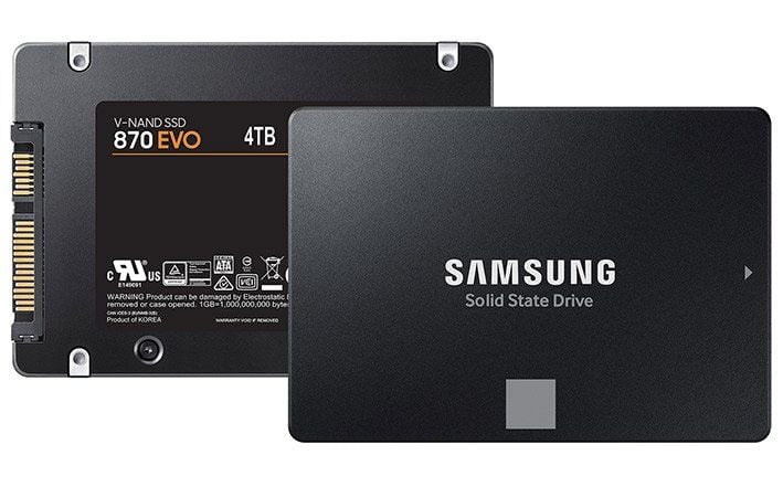SSD SAMSUNG 870 EVO 4TB 2.5' SATA III