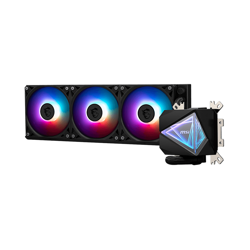 TẢN NHIỆT NƯỚC MSI MAG CORELIQUID I360 BLACK ARGB ( HỖ TRỢ SOCKET LGA1700 / LGA1851 / AM5 )