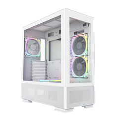 Case Montech SKY TWO (Mid Tower/Màu Trắng) - 4 FAN ARGB