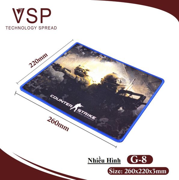 Mouse Pad G8 220*260*3mm