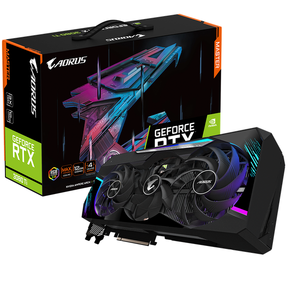 CARD MÀN HÌNH GIGABYTE AORUS GEFORCE RTX 3080 TI MASTER 12G