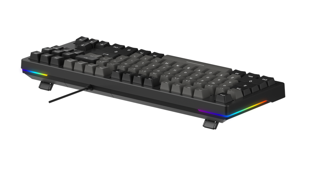 Bàn Phím Cơ Gaming Dareu Ek87 V2 - GREY BANK PBT SWITCH DREAM
