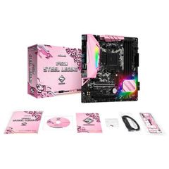 MAIN ASROCK B450M STEEL LEGEND (PINK EDITION)