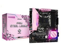 MAIN ASROCK B450M STEEL LEGEND (PINK EDITION)