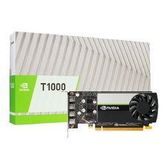 VGA NVIDIA T1000 (4GB GDDR6, 128-BIT, 4X MINI DISPLAYPORT)