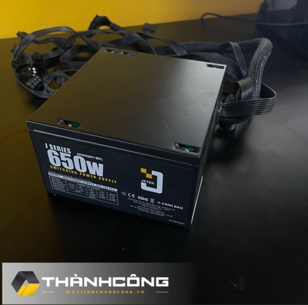Nguồn Jetek J650 - 650W Công Suất Thực BH 3/2026