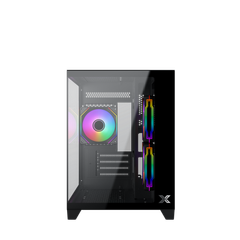 CASE Xigmatek AQUA M NANO 3GF (3 FAN) M-ATX