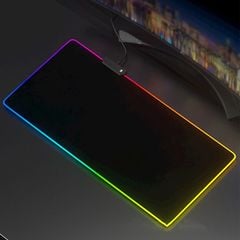 Mouse Pad Gaming LED RGB Full Size