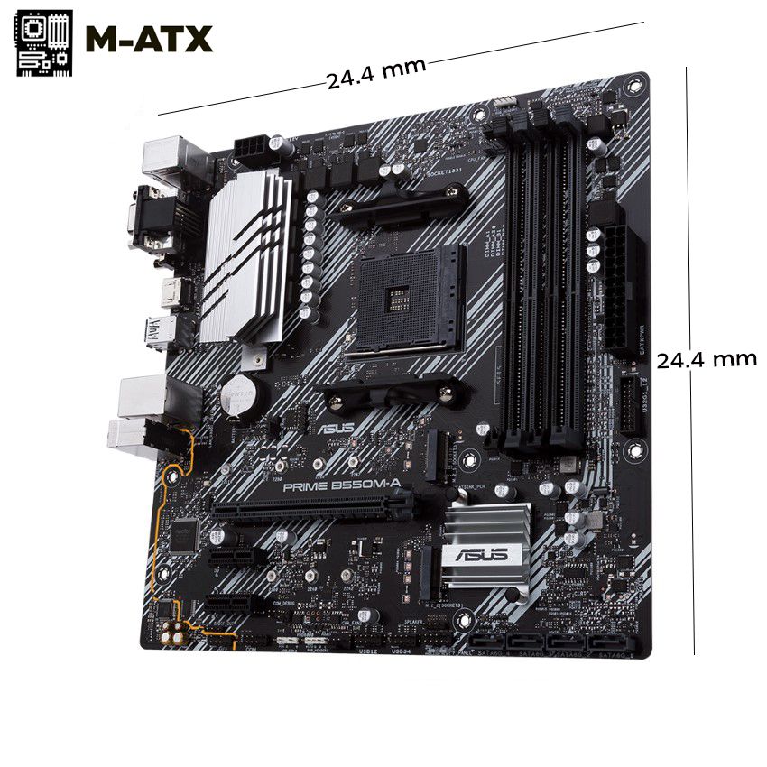 MAIN AMD ASUS PRIME B550M-A (B550, SOCKET AM4,M- ATX, 4xDRR4) NEW