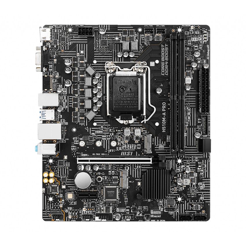 Main MSI H510M-A PRO