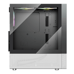 Case Magic GM-04 AIR BLACK AND WHITE GLASS 3F ATX