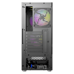 Case Magic GM-04 AIR BLACK AND WHITE GLASS 3F ATX