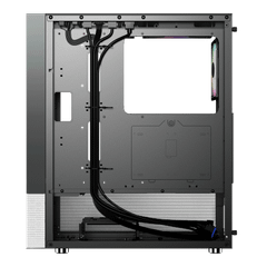 Case Magic GM-04 AIR BLACK AND WHITE GLASS 3F ATX