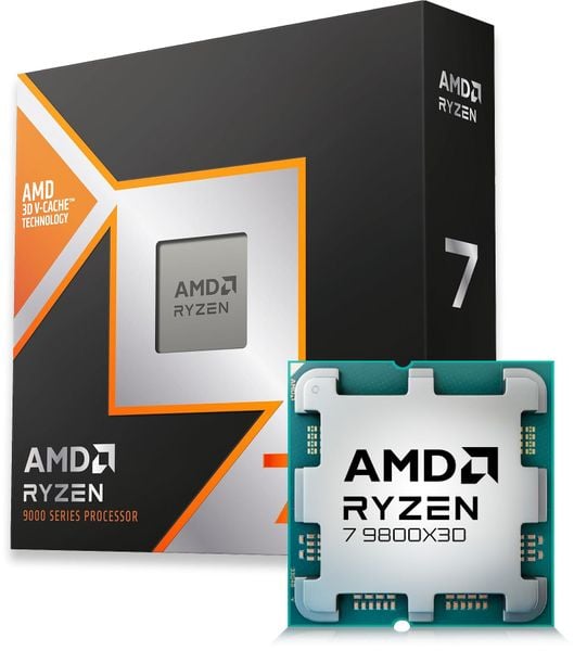 CPU AMD RYZEN 7 9800X3D (4.7GHz up to 5.2GHz | 8 Nhân | 16 Luồng ) NEW BOX