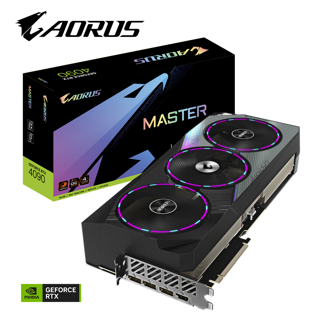 VGA Gigabyte AORUS GeForce RTX 4090 MASTER 24G