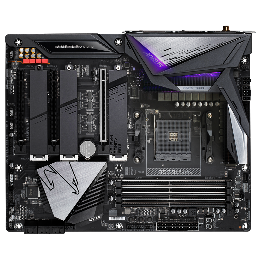MAIN GIGABYTE B550 AORUS MASTER (REV 1.0)