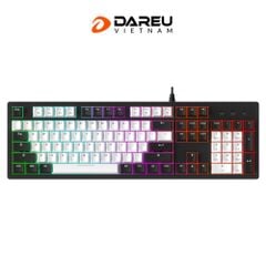 Bàn phím cơ DareU EK104 White Black DareU Dream switch