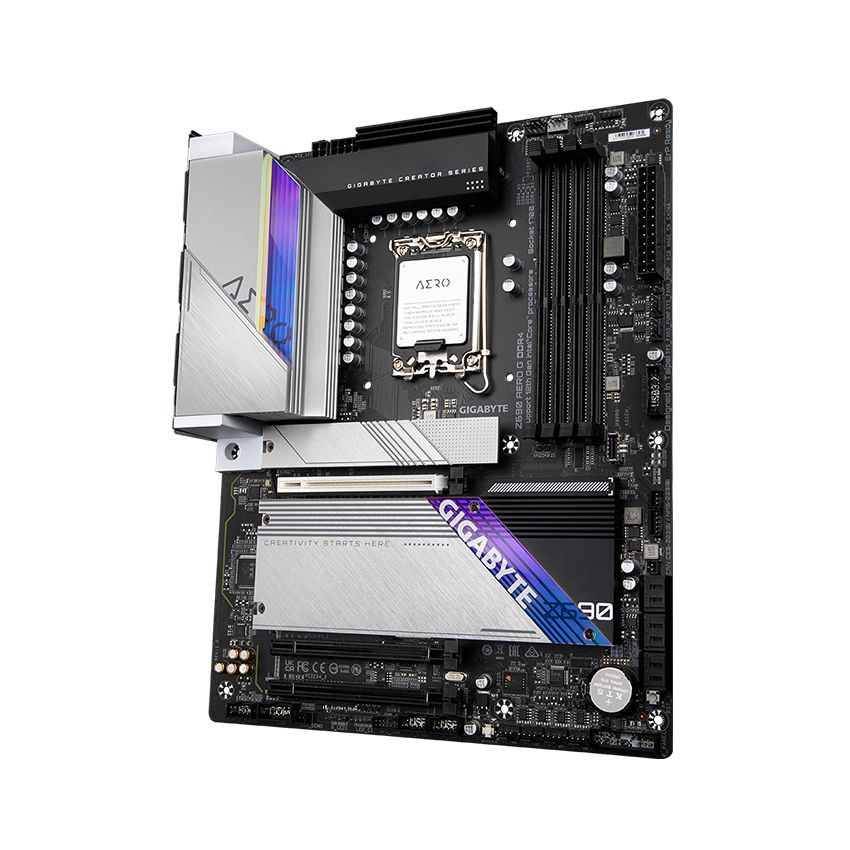 Main Gigabyte Z690 AERO G (Intel Z690, Socket 1700, ATX, 4 khe Ram DDR4)