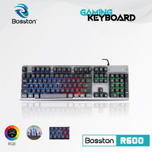 Phím Gaming Bosston R600 LED