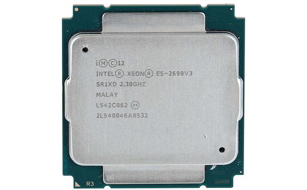 CPU Intel Xeon E5 2699V3 (2.3GHz Turbo 3.6GHz, 18 nhân 36 luồng, 45MB)