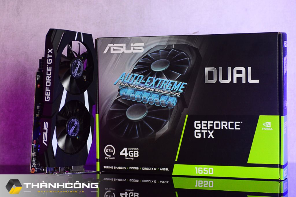 Card màn hình Asus DUAL GTX 1650 4GB CBH 03/2027