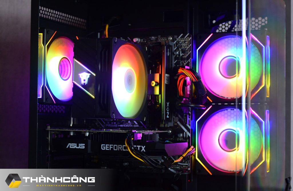 TCPC XGHERO (GTX1660 SUPER 6GB | H610M | i5 12400F | SSD 256GB | RAM 16GB | 550W)