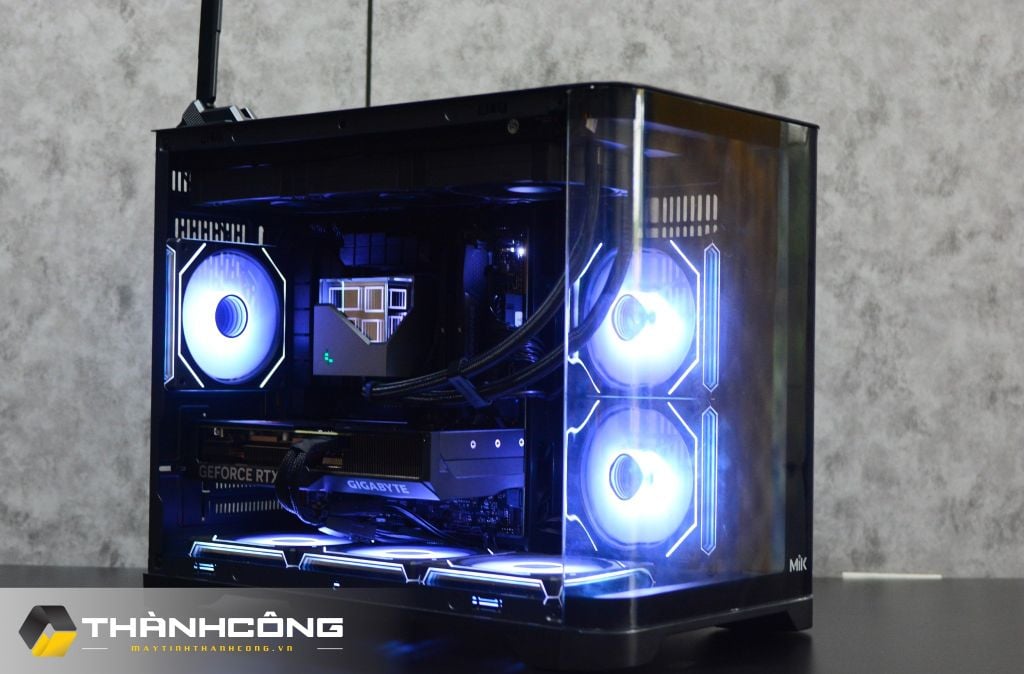 TCPC ALPHA PRO (RTX 4070 SUPER 12GB | CPU I7 14700KF | MAIN B760 WIFI D5 | RAM D5 32GB | SSD 500GB | 1000W)