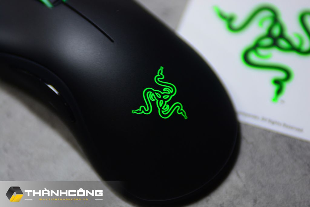 Chuột Razer DeathAdder Essential Ergonomic black (Led Green)